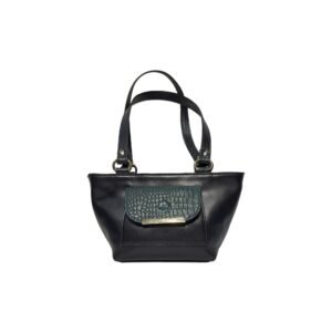 Leather Hand Bag For Women Black