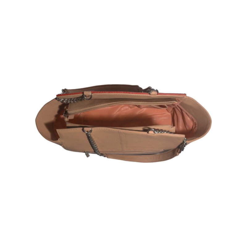 Genuine Leather Shoulder Bag for Ladies Pink