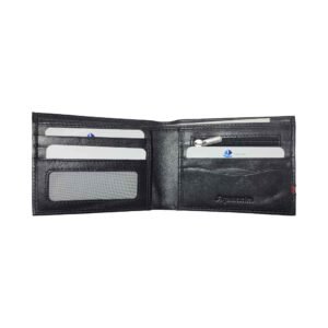 Black Genuine Leather Wallet For Men With RFID