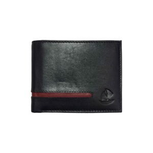 Black Genuine Leather Wallet For Men With RFID