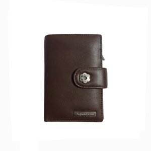 Women's Leather Wallets With RFID Brown