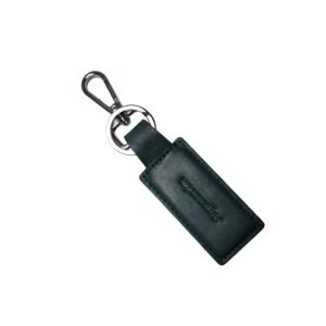 Aquaexim Premium Leather Keyring Dark Green