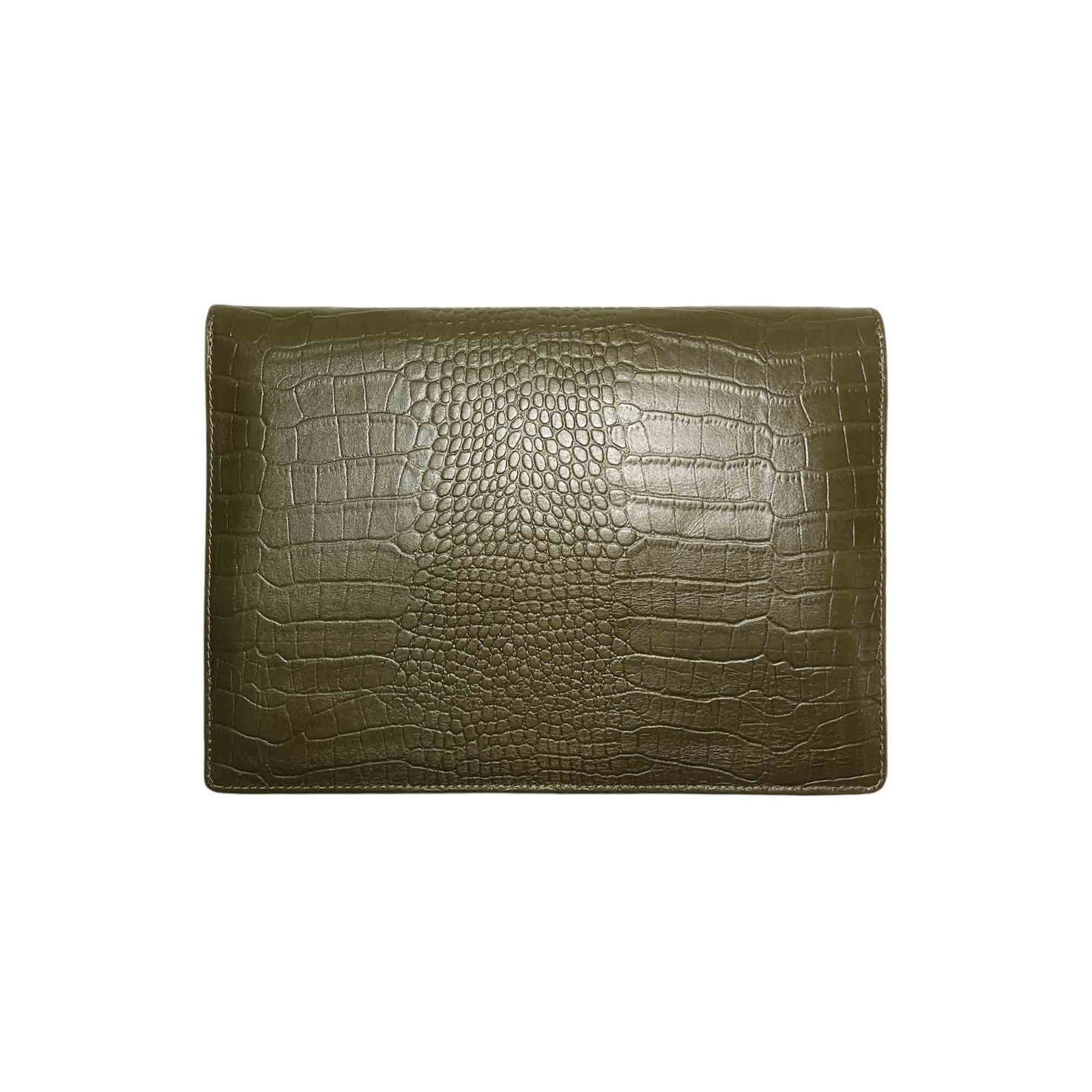 Aquaexim Genuine Leather Tablet Sleeve Dark Green