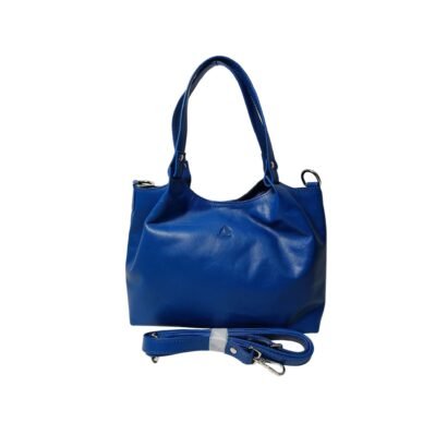 Premium Genuine Leather Sling Bag for Women Blue