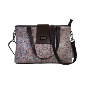 Aquaexim Luxury Women’s Tote Bag – Handcrafted Genuine Leather Floral
