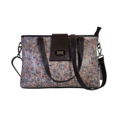 Aquaexim Luxury Women’s Tote Bag – Handcrafted Genuine Leather Floral
